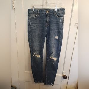 Silver mazy skinny 31x29